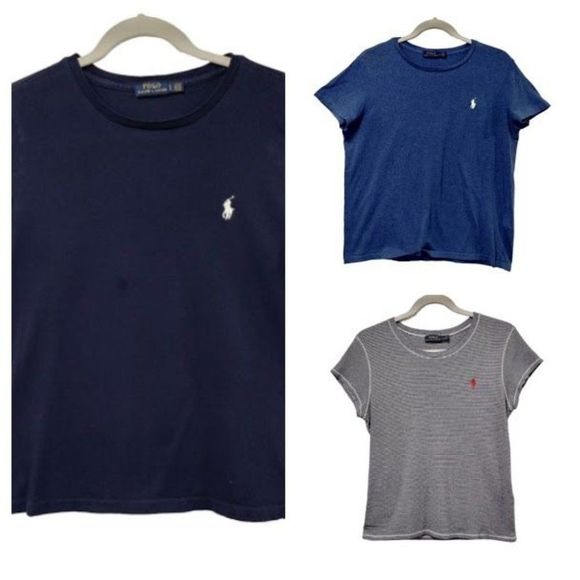 Polo Ralph Lauren Other - POLO Kids Boys Bundle of 3 Cotton Tee-Shirts L